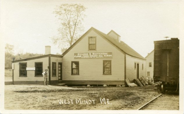 Sterns and Whittemore store, West Minot